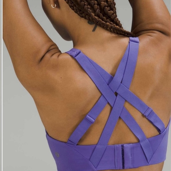 lululemon athletica Other - NWOT Lululemon Energy Bra *High Support, B–DDD Cups Charged Indigo 36 D